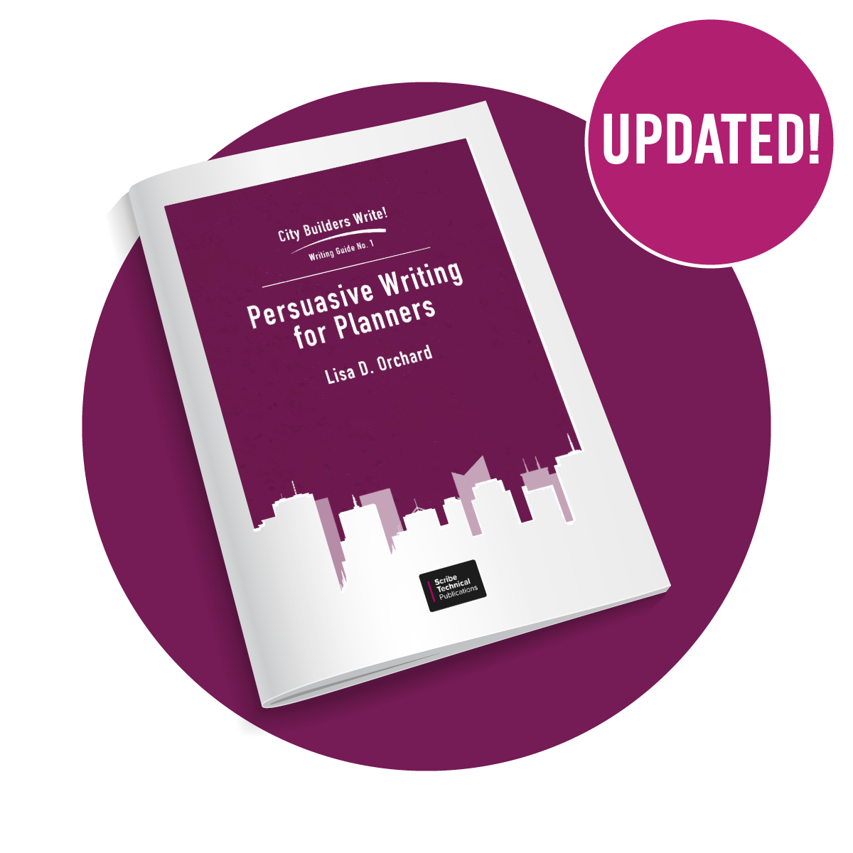 The cover page of Persuasive Writing for Planners.