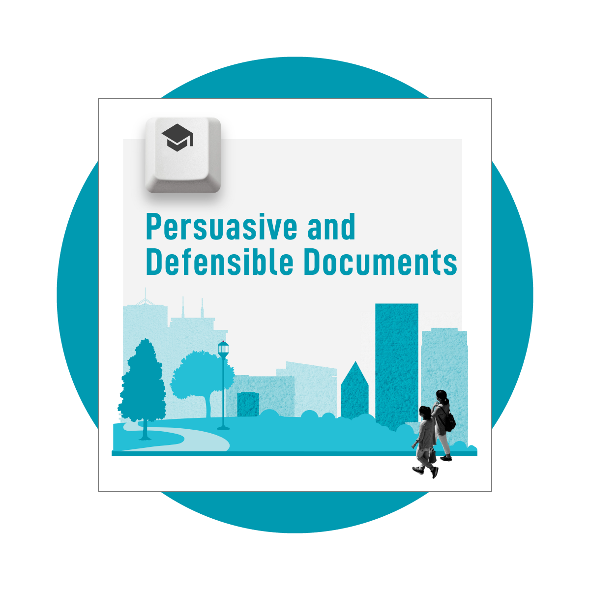 The course page for Persuasive and Defensible Documents.